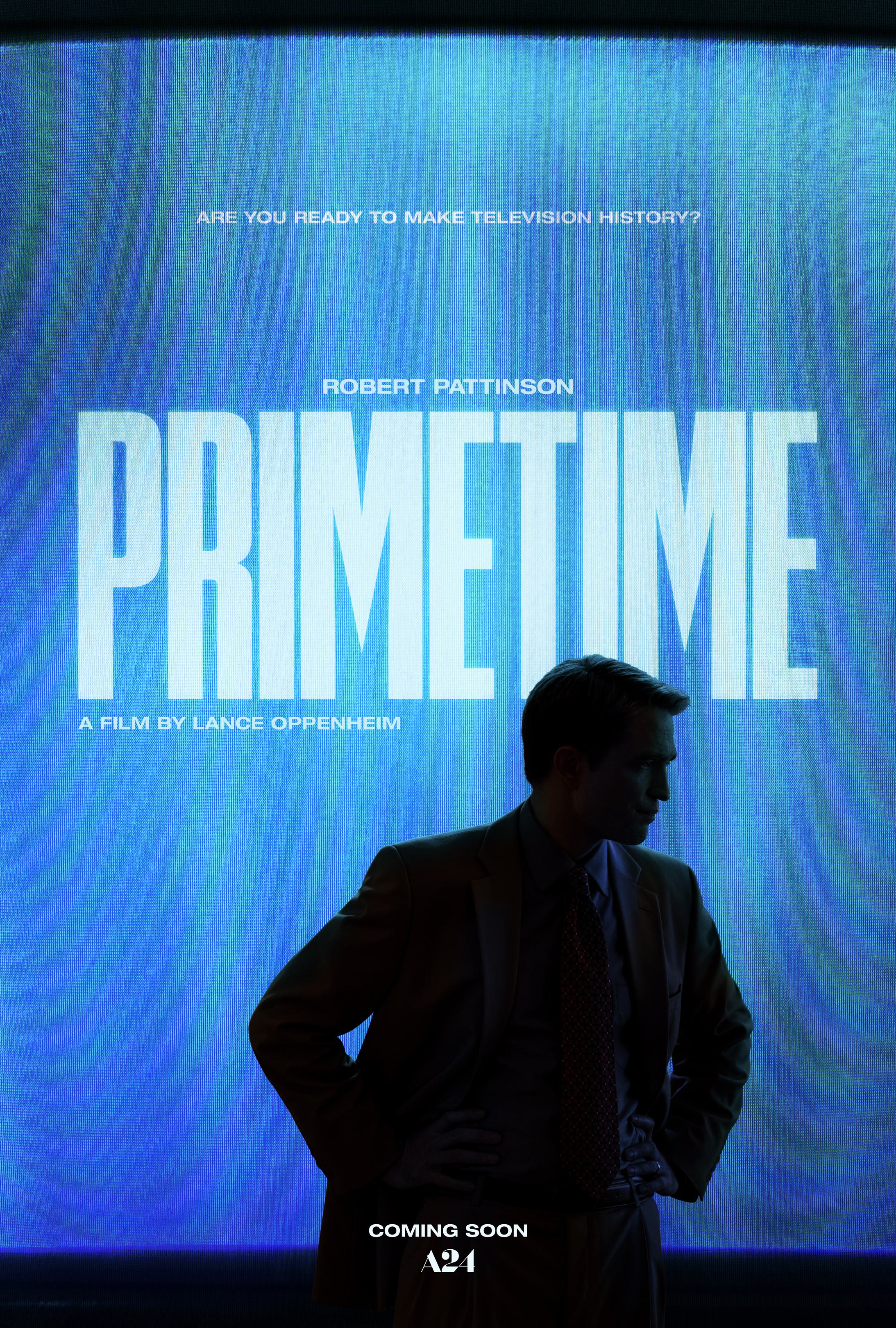 Official Primetime poster featuring Robert Pattinson as Chris Hansen
